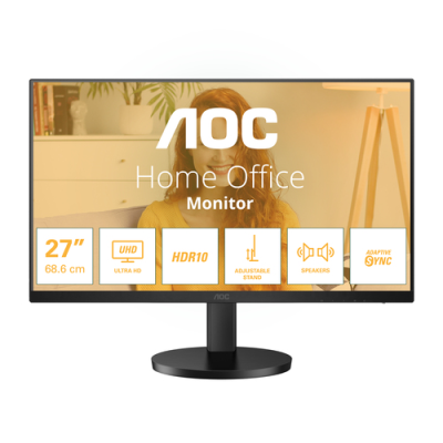 AOC MONITOR 27 4K ULTRA HD IPS 16:9 4MS 350 CDM. DP/2HDMI
