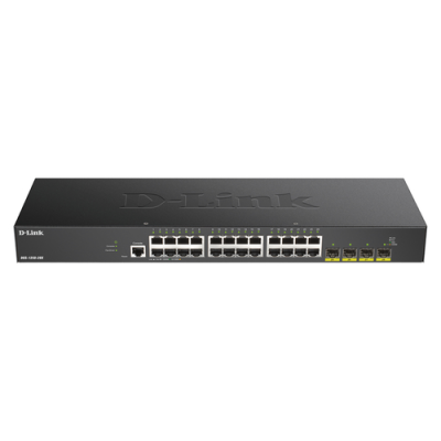 D-LINK SWITCH 24 PORTE GIGABIT SMART MANAGED