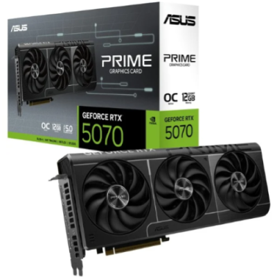 ASUS VGA GEFORCE RTX 5070. PRIME-RTX5070-O12G. 12GB GDDR7. HDMI/DP*3. 90YV0M10-M0NA00