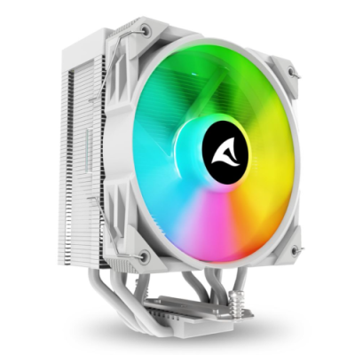 SHARKOON DISSIPATORE AD ARIA 1X 120MM ARGB PWM FAN. 4X COPPER PIPES. DIRECT TOUCH. TDP 220W. EFFETTO