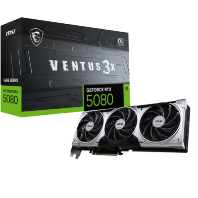 VGA MSI GEFORCE RTX 5080 16G VENTUS 3X OC