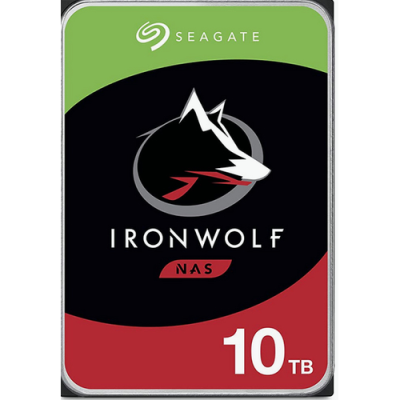 SEAGATE HDD IRONWOLF 10TB 3.5 5600RPM SATA 6GB/S BUFFER 256MB