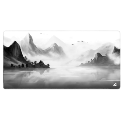 SHARKOON SKILLER SGP40 D9 MOUSEPAD TAPPETINO GAMING 1000 x 500 x 3 MM NEBBIA NERO/BIANCO