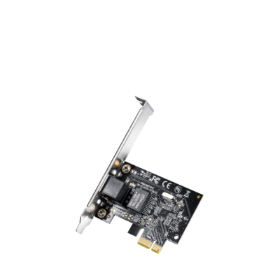 SCHEDA PCI-E GIGABIT RJ45 PORT. AUT MDI/MDIX