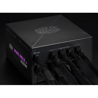 COOLER MASTER ALIMENTATORE MWE GOLD 850 V3. 850W 80+GOLD NON MODULARE ATX 3.1 VENTOLA 120MM. GAR 5 A