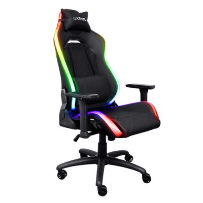 TRUST SEDIA GAMING GXT719 RUYA RGB. NERO