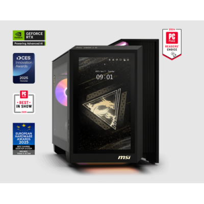 MSI PC GAMING VISION X AI Intel Core Ultra 9 processor 285K 64GB 2T SSD FREEDOS