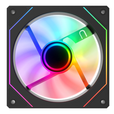 Ventola per case INFINITY Black - 12cm - ARGB Sync 5V 3pin - 4pin PWM