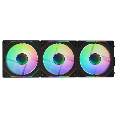 Kit 3x Ventola per case INFINITY Black - 12cm- ARGB Sync 5V 3pin- 4pin PWM- Senza fili