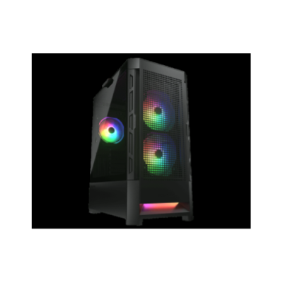 COUGAR CASE MID TOWER AIRFACE RGB BLK 2*140+120mm FAN + CTRL