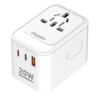 PRESA DA VIAGGIO INTERNAZ.PD20W 2 USB C 1 X USB A TRAVEL PLUG