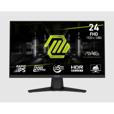 MSI MONITOR GAMING 23.8 LED IPS 16:9 FHD 0.5MS 200Hz 300 CDM. DP/HDMI
