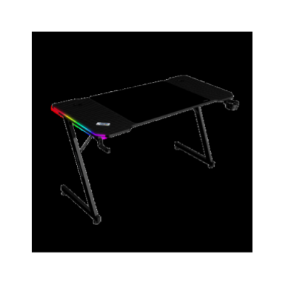 MARSGAMING GAMING DESK MGDX140RGB 140X60CM RGB REMOTE CTRL. XL PAD. HOLDER