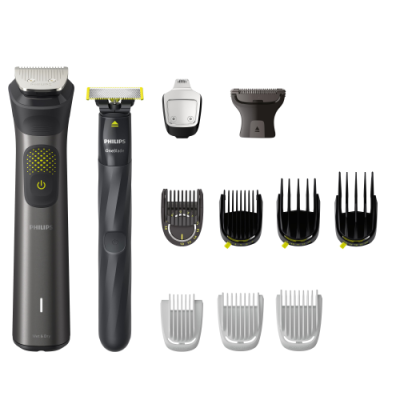 PHILIPS GROOMING KIT ALL IN ONE KIT 2 PEZZI RIFINITORE E ONEBLADE