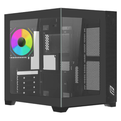 CASE MID-TOWER NOPSU VISION MINI BK MICRO ATX VISION ZK100