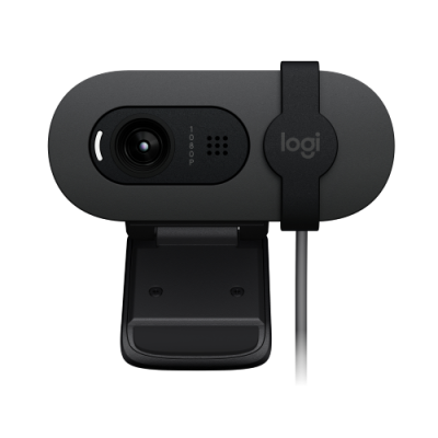 WEBCAM LOGITECH BRIO 105 GRAFITE USBA COPRIOBIETT. PROFESSIONALE