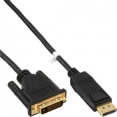 InLine Cavo DisplayPort maschio a DVI-D 24? maschio. 0.5m. dorato. nero