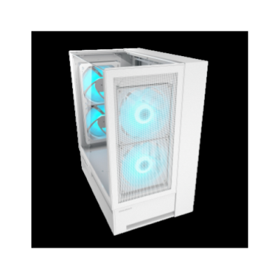 COUGAR CASE MID TOWER OMNY X WHITE 2*TG 4*FAN ARGB + HUB (supp GPU VERTICAL