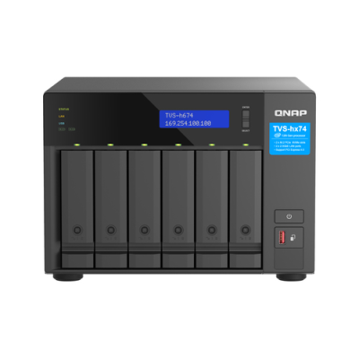 QNAP NAS TVS-H674-I5-32G 6HD 3.5`- 2.5`SATA USB DDR4 SODIMM CPU 6 CORE I5-12400