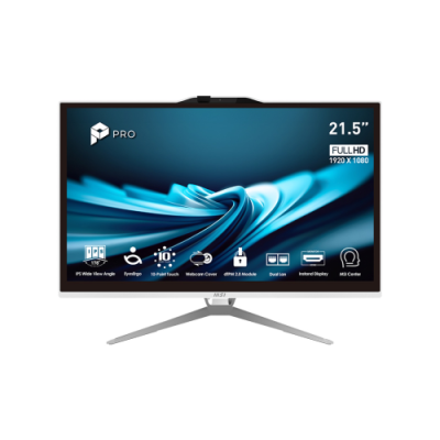 MSI PC AIO 21.5` WHITE TOUCH i5-13400 8GB 256GB SSD WIN 11 PRO