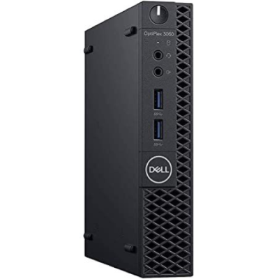 PC RICONDIZIONATO DELL 3060 MICRO TINY CORE I3-8100T RAM 4GB SSD 128GB WINDOWS 11 PRO GRADO A