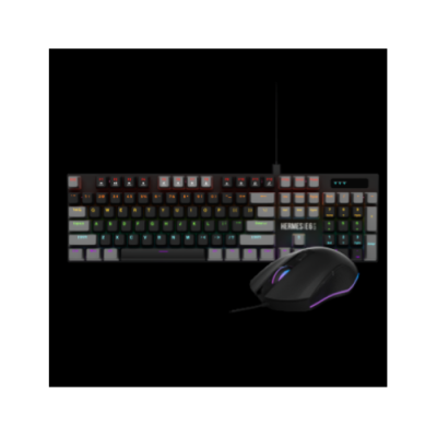 GAMDIAS KIT TAST + MOUSE HERMES E6 ELITE TAST MECCANICA E MOUSE OTTICO