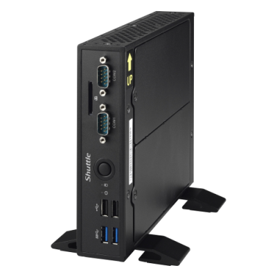 COMPUTER RICONDIZIONATO SHUTTLE XPC SLIM DS77U THIN CORE I5-7200U RAM 8GB DDR4 SSD 256GB FREEDOS GRADO A