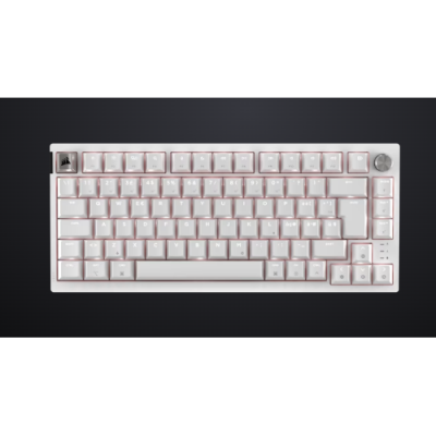 CORSAIR K65 PLUS WL WHITE APPLE EDITION