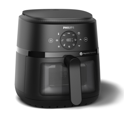 FRIGGITRICE AD ARIA MULTICOOKER 4.2 LITRI 13 PROGRAMMI FINESTRA BLACK