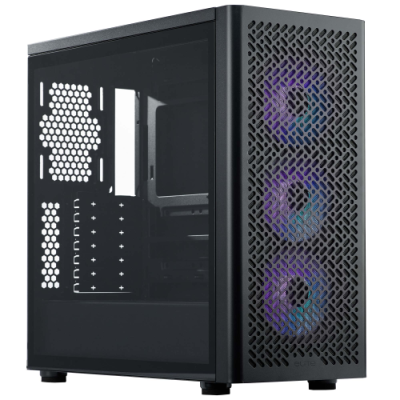 COOLER MASTER CASE MB ATX/MICRO ATX/MINI ITX. 3 VENTOLE ARGB. SUPPORTO RAD 360MM. BTF READY. USB-C.