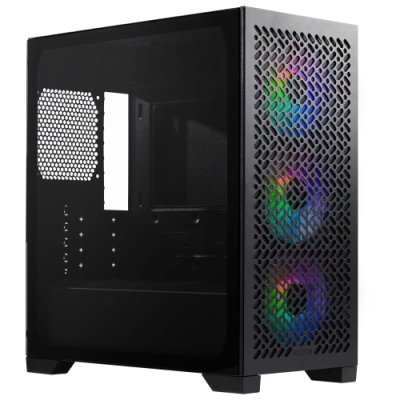 COOLER MASTER CASE MB ATX/MICRO ATX/MINI ITX. 3 VENTOLE ARGB. SUPPORTO RAD 280MM. USB-C. NERO