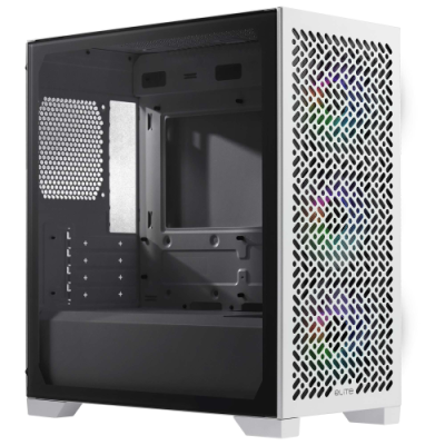 COOLER MASTER CASE MB ATX/MICRO ATX/MINI ITX. 3 VENTOLE ARGB. SUPPORTO RAD 280MM. USB-C. BIANCO