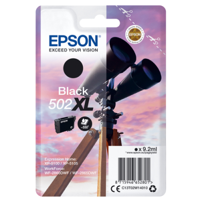 EPSON CART INK NERO BINOCOLO 502XL