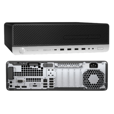 PC RICONDIZIONATO HP ELITEDESK 800 G5 SFF CORE I5-9500 RAM 16GB SSD 256GB 2x HDD 1TB WINDOWS 11 PRO GRADO B+