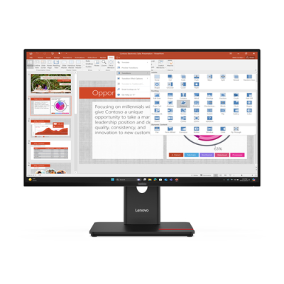 LENOVO MONITOR 27 LED IPS 16:9 FHD 6 MS 350 CDM. PIVOT. HDMI. MULTIMEDIALE T27-40