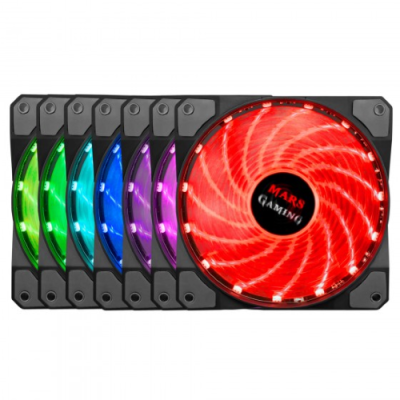 Mars Gaming MFRGB Ventola Gaming da 120mm RGB Lighting