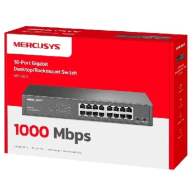 SWITCH 16PGIGABIT RACKDESK