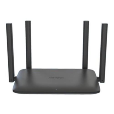 HIKVISION ROUTER WIFI 6 5GHZ 1201MBPS + 2.4GHZ 300MBPS 3X1000MBPS LAN PORT 1X1000MBPS WAN PORT