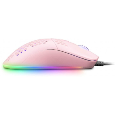 Mars Gaming MMAXP Mouse RGB Ultralight da 12400 DPI. Pink