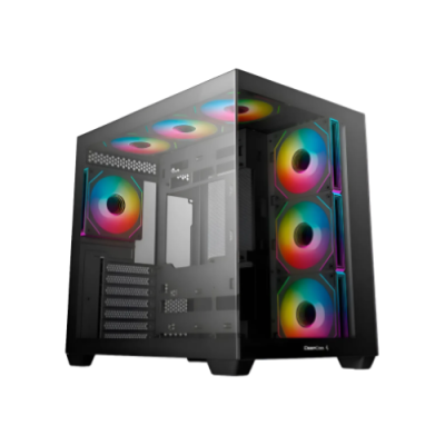 DEEPCOOL CASE MID TOWER CG530 7F NERO 7 FAN 120mm 2TG