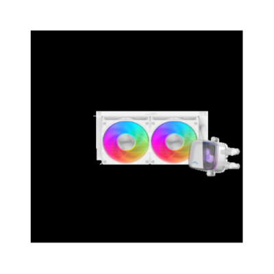 SAMA RAFF LIQUIDO L70 240WH WHITE ARGB POMPA CERAMICA VENTOLE 28mm