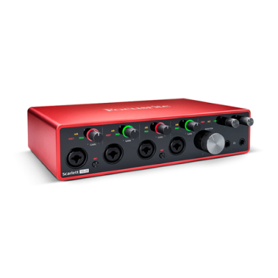 INTERFACCIA AUDIO USB 18IN1.8OUT +4 PREAMPLIFICATORI COMPATTO FOCUSRITE