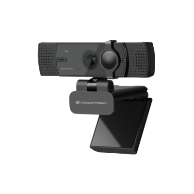 WEBCAM 4K AUTOFOCUS DOPPIO MIC. BK 3840*2160 60FPS USB 2.0 PRIVACY