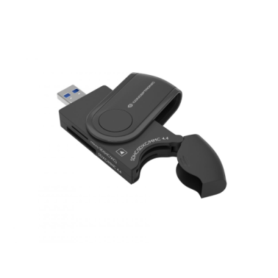LETTORE SCHEDE USB 3.0 4IN1 BK 2*SD/SDHC/SDXC 2*MICRO SD/T-FLASH