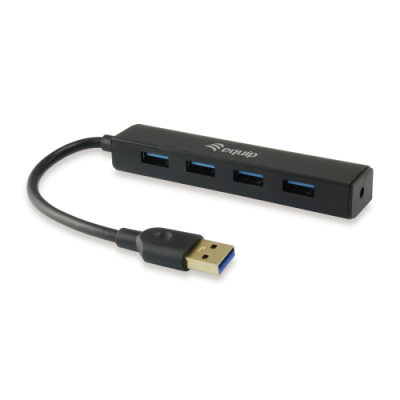 HUB USB 3.2 4 PORTE BK 4*USB A
