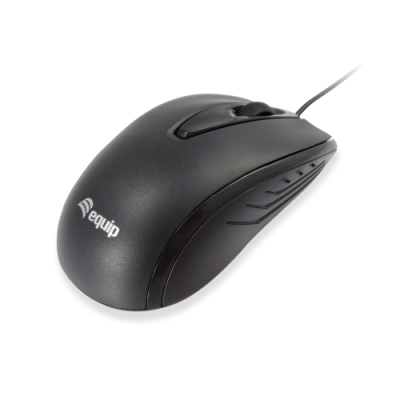 MOUSE OTTICO USB 1000 DPI BK 3 TASTI COMPATTO PLUG&PLAY