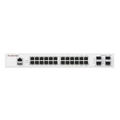 FORTISWITCH-124F FORTISWITCH-124F SWITCH CON 24 P. GE + 4 P. SFP+ + 1 P. CONSOLE RJ45