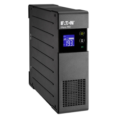 EATON ELLIPSE PRO UPS IEC. 850 VA. 510 W. INGRESSO: C14. USCITE: (3) C13. (1) C13 SOLO SURGE. TOWER