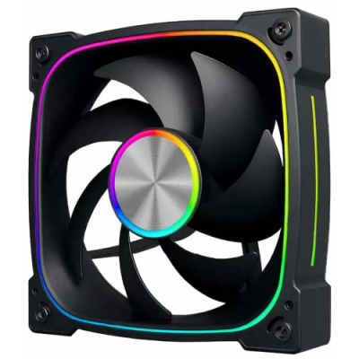 VENTOLA LIPS 120 1FAN 1800RPM ARGB (1FAN) 1800RPM ANTIVIBRATION BLACK