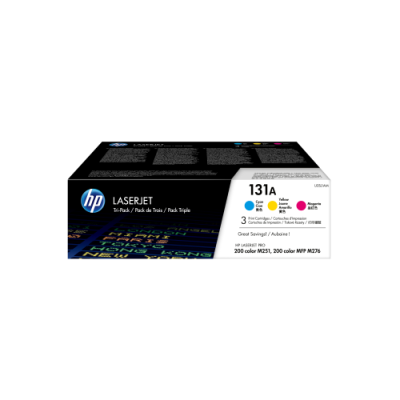HP 131A CYM Tri-pack Toner
